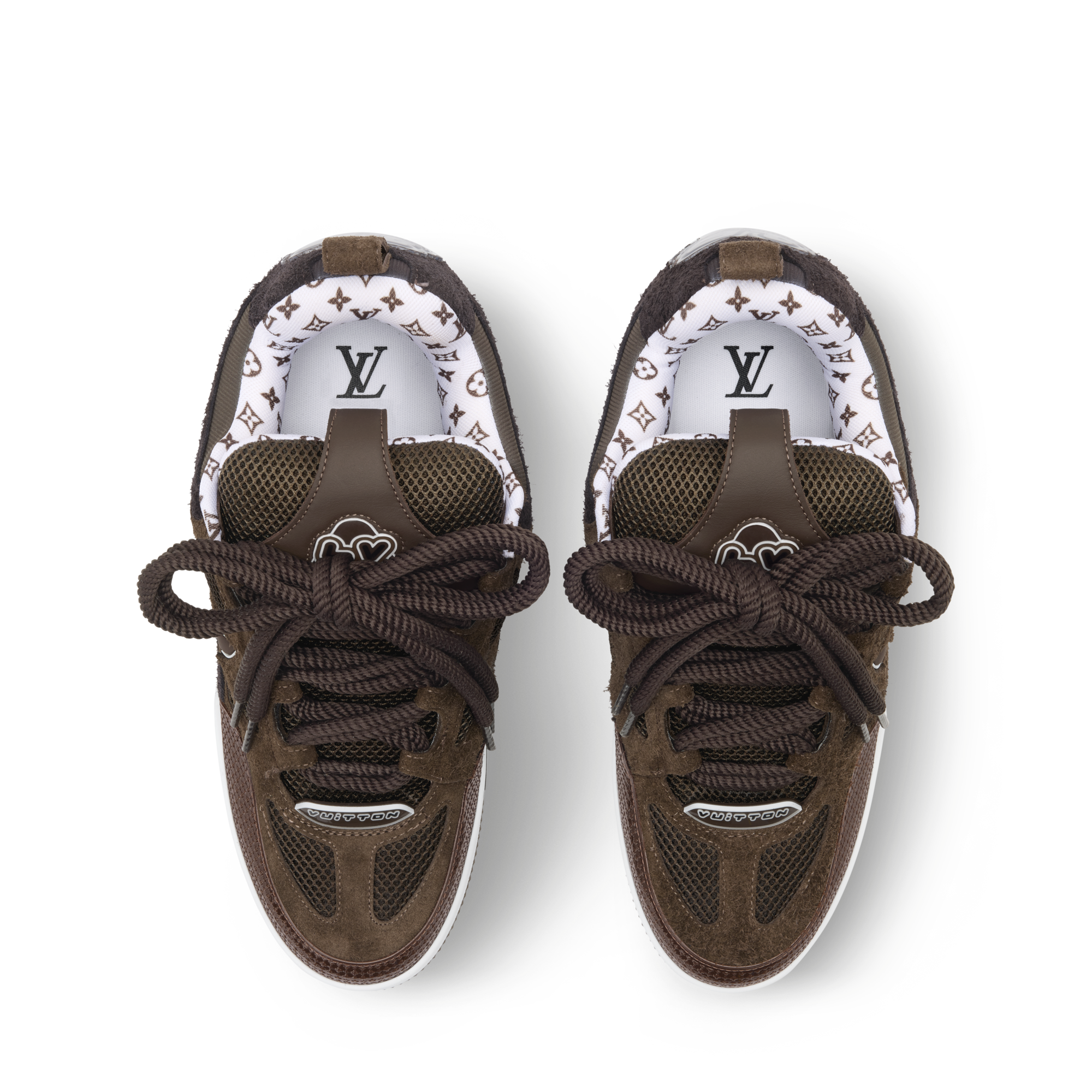 Brown Sneakers Shoes | LOUIS VUITTON